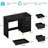 Hasib Rectangle Computer Desk，Desk with Drawers, 43” Home Office Executive Desk with Drawers, Gold Hardware for Small Space, Small Desk for Bedroom-1130355670