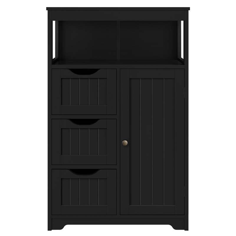 Bathroom Cabinet, Black