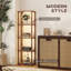 157cm Veneered LED Column Floor Lamp-1144642857