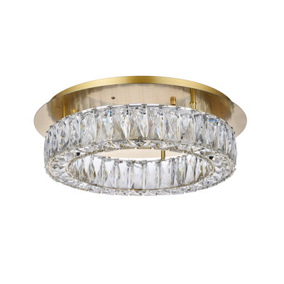 Bodell Crystal Flush Mount