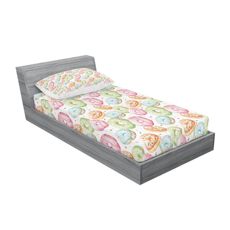 Ensemble de draps en micro-fibre, Ensemble de draps pour lit simple avec drap-housse