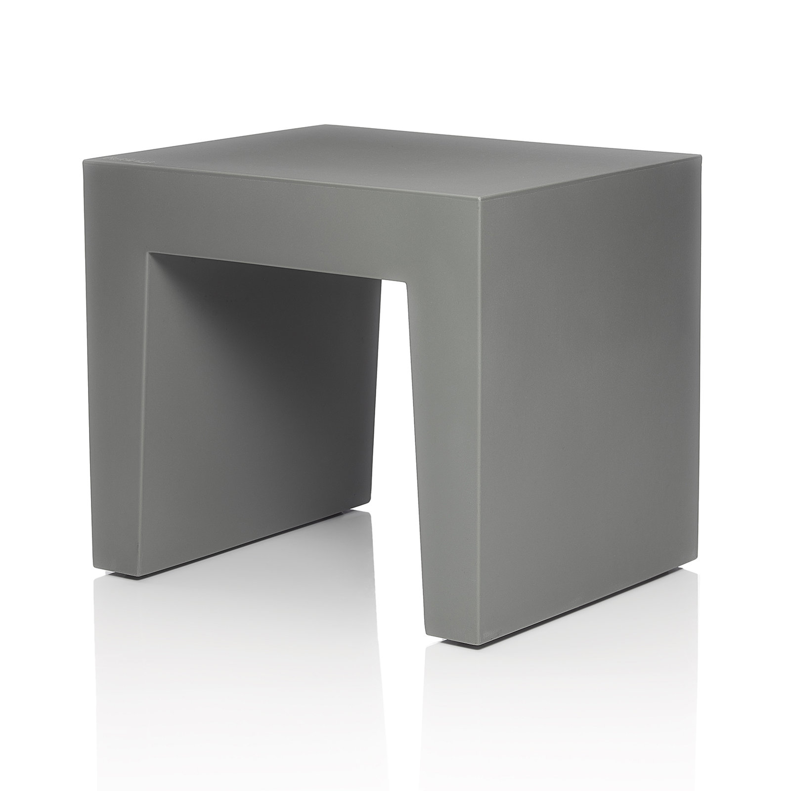 Fatboy Concrete Seat Accent Stool, Gray