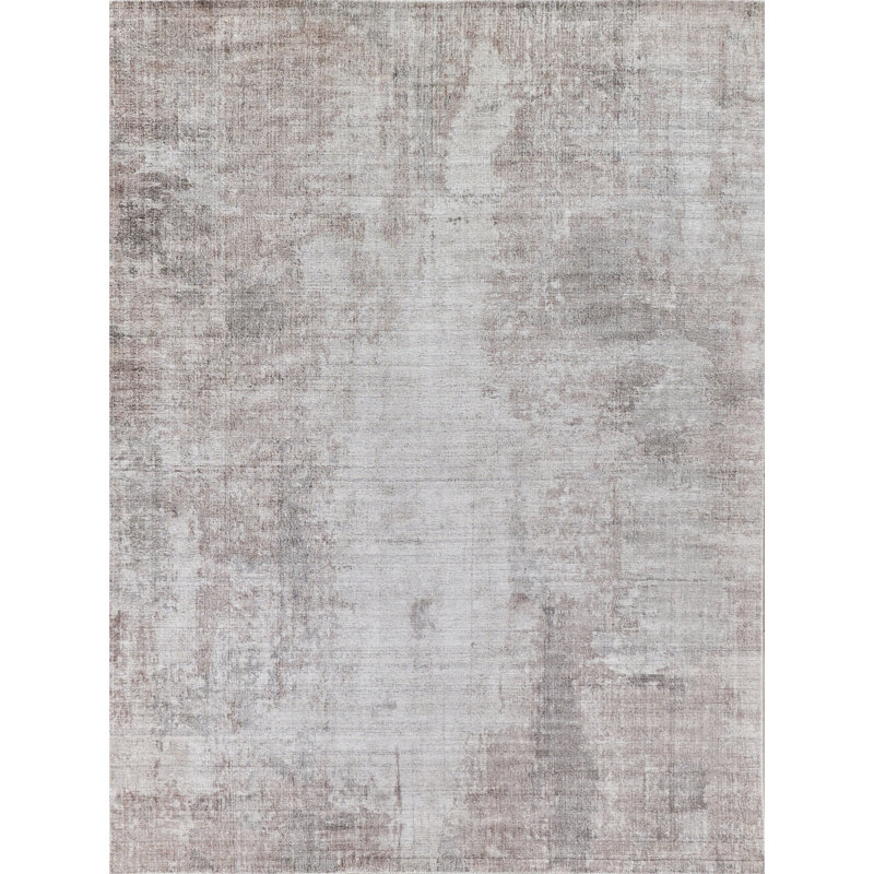 Stone Wash Gazni Abstract Area Rug, Rectangle 6' x 9'