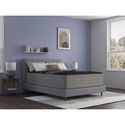 14-inch Heavy Duty Medium Queen Mattress Featuring Ice Cover For Heat Removal, 2-inch With Copper, Gel, Silver, Graphite Airflow , Edge Wrapped Coils To Isolate Body Movement, Adjustable