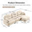 Canapé modulaire modulaire en forme de L avec repose-pieds, tissu chenille de qualité supérieure, dossier capitonné, conception ergonomique-1086400599