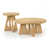 2 pièces: table basse, table de bout sélectionné