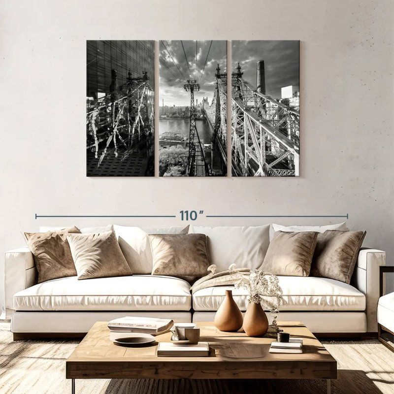 Rorry Silent Cityscape, 48" H x 74" W