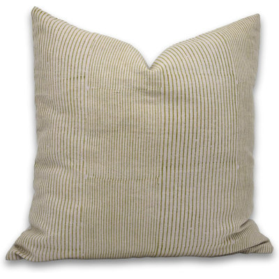 Floral Linen Outdoor Pillow Cover