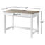 Bureau Gabby avec prises intégrées