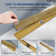 Linear Grid Shower Drain Trim