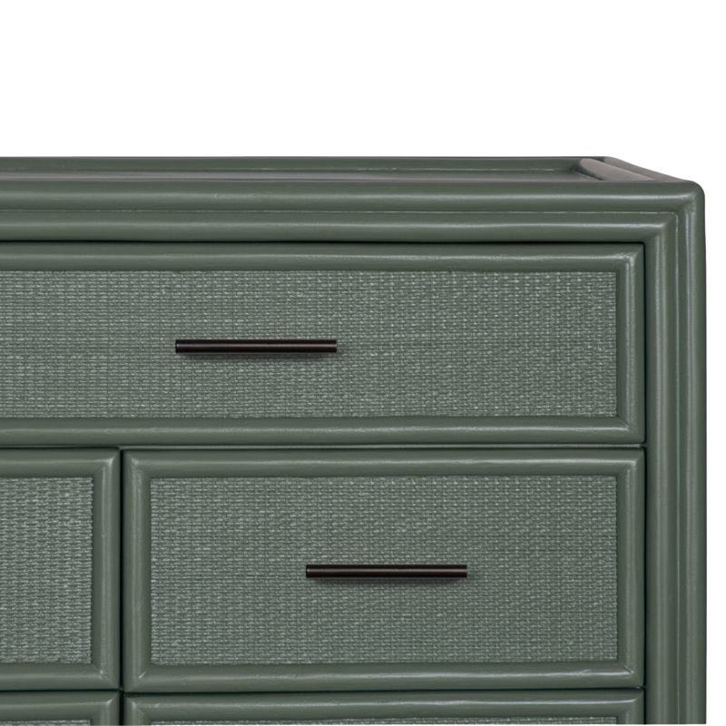 Aruba 8 - Drawer Dresser, Evergreen