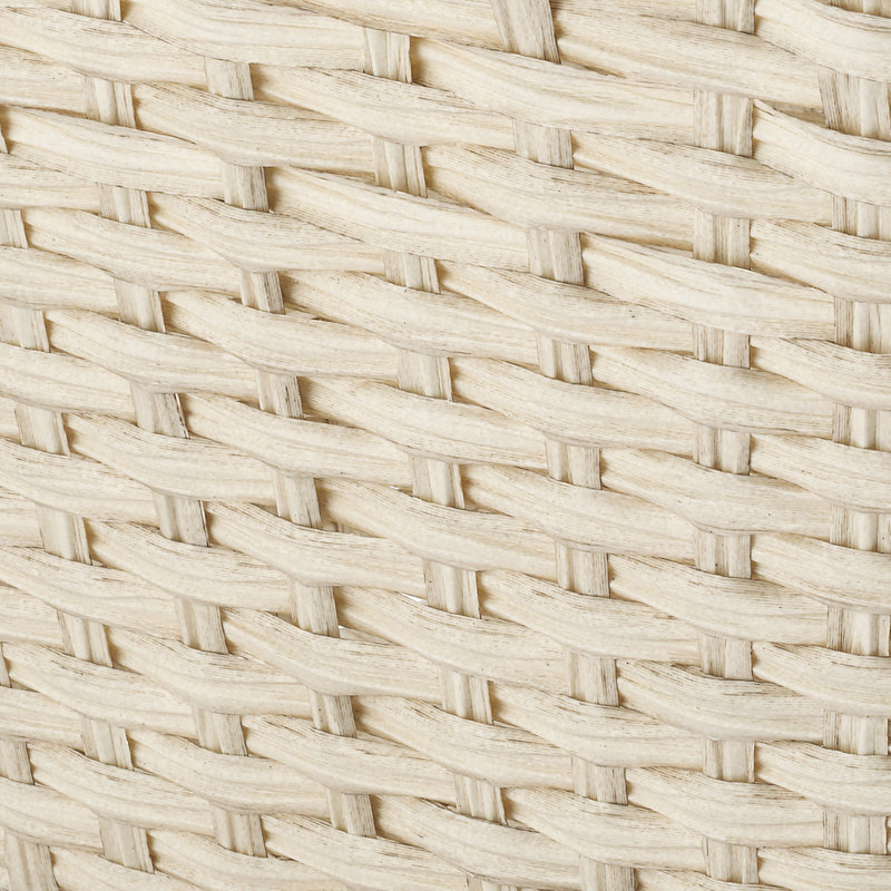 Dotted Line™ Acton Bin, 10" H x 13" W x 15" D, Cream