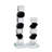 Crystal Candlestick Diagonal Block Design with Black-406838861