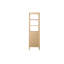 Armoire à linge sur pied 72 po Chambery, grande tour de rangement pour salle de bain avec 3 tablettes ouvertes-96138674