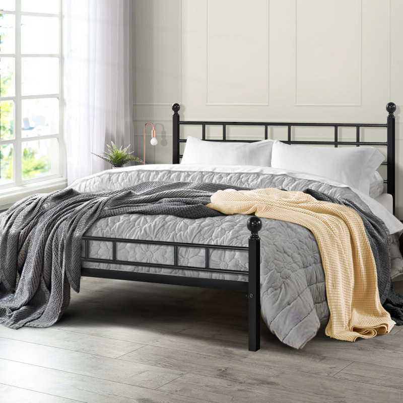 Zoe 18” Folding Wire-Grid Bed Frame, California King