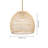 Disalvo 1 - Light Natural Rattan Single Pendant-457417529