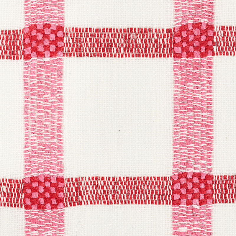 Pauline Linen Fabric, Rose