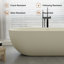 Baignoire de trempage autoportante 69 po