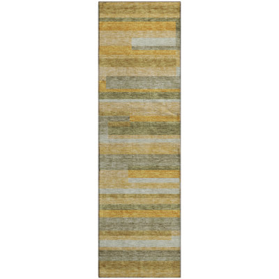Premium Machine Washable Prisco Honey Rug