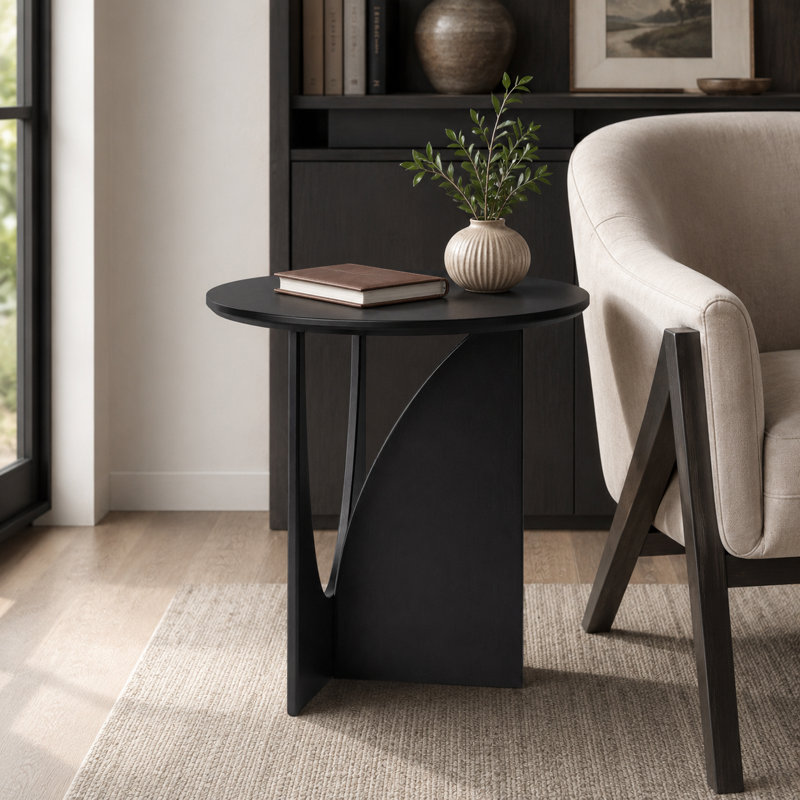 20" Modern Round End Table