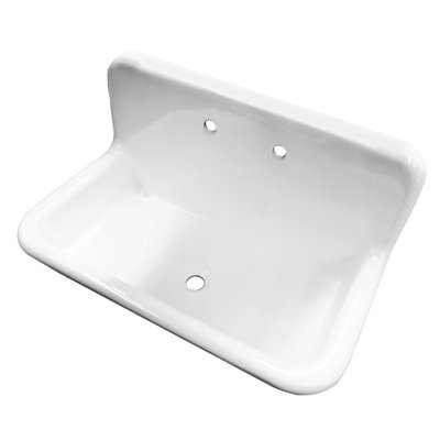 Gourmetier 20.19" x 18.5" Wall Mounted Laundry Sink