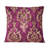 Pink Gold Damask Elegance - Transitional Throw Pillow-108572374