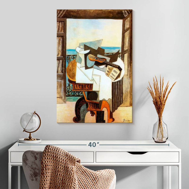 Table In Front Of Window, 30" H x 20" W