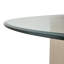 Malibu Crest Round Glass Dining Table