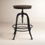 Juliaunna Solid Wood Adjustable Height Counter Stool-737479717