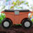 Rolling Garden Cart with Seat - Plastic Storage with Bench and Interior Tool Tray - Gardening Stool for Weeding and Planting by Pure Garden-101645370