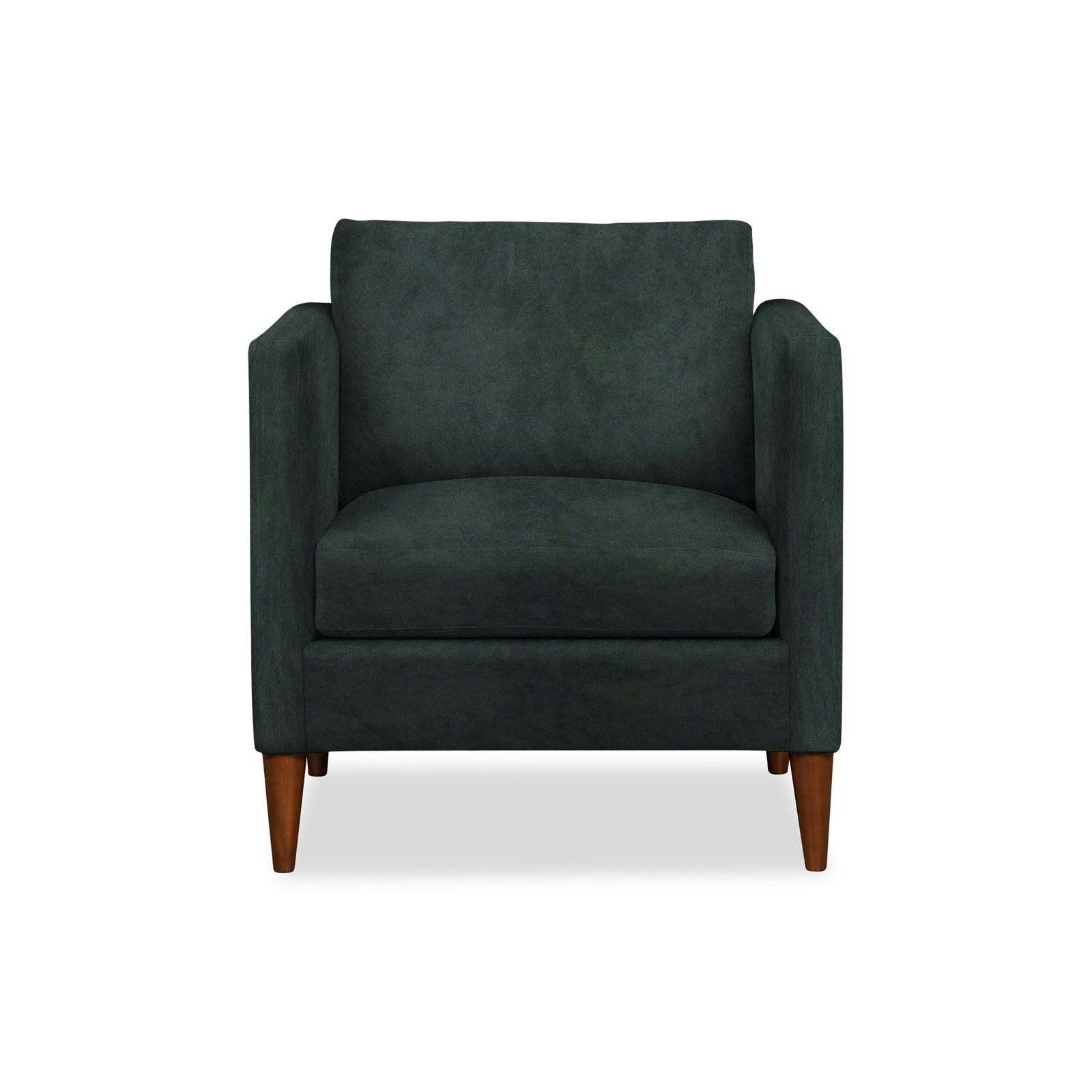 Clifford Upholstered Armchair, Bella Hunter Performance Velvet