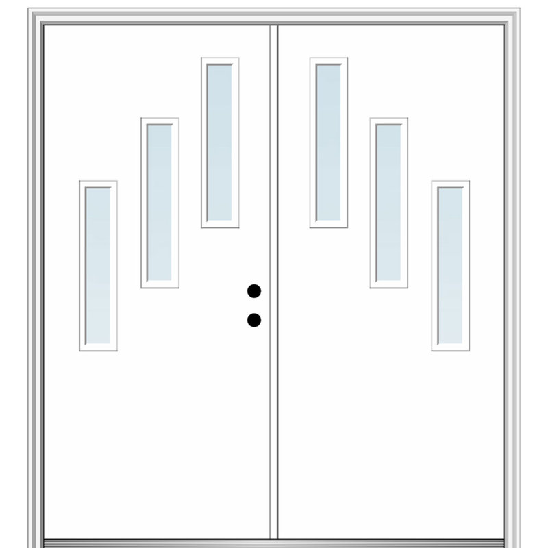 Portes d'entrée prémontées Spotlight, H 81,75 po x l 62 po x P 2 po, Côté gauche