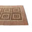 Tapis rouge rouille Orta