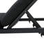 Chaise longue inclinable avec coussin Altje