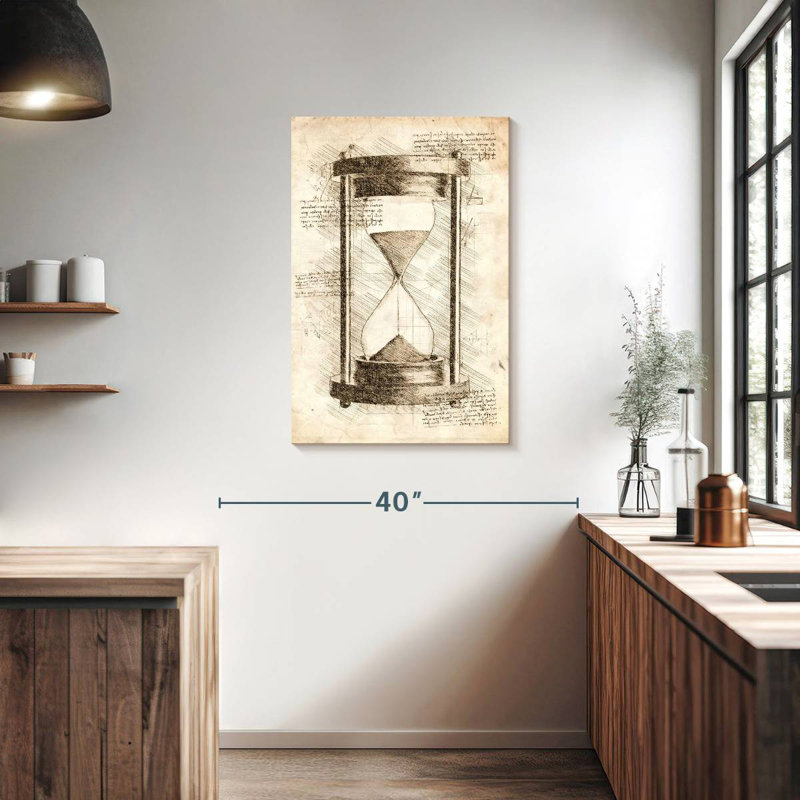 Laelle Old Hourglass, 36" H x 24" W