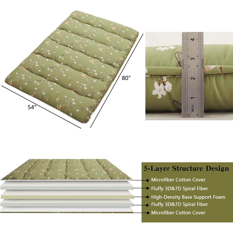 Matelas de futon pour matelas de style japonais, Double