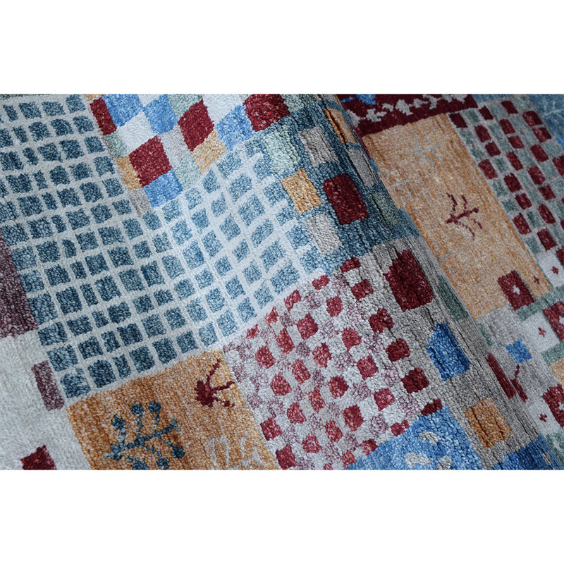 Abstract Area Rug, Rectangle 6' x 9'