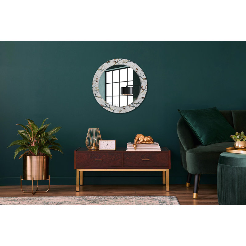 Huldar Glass Flat Wall Mirror