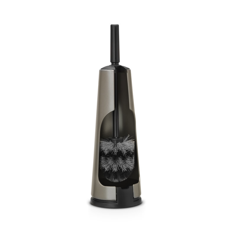 Brabantia Renew Toilet Brush and Holder, Platinum