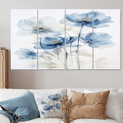 Warman - Poppy Wall Art 4 Piece
