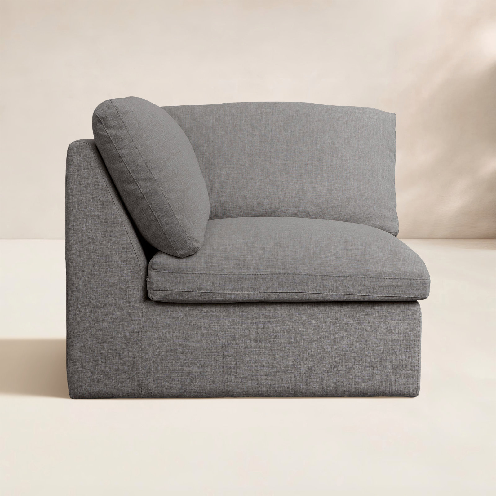 Wilkie Outdoor Corner, Light Gray