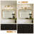 3 - Light Dimmable Bathroom Vanity Light With Tulip-Shaped Glass Shade-724852396-724852393-724852407