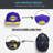 16-Pack Adhesive Hat Hooks, Wall-Mounted Baseball Cap Rack