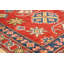 Tapis décoratif en laine noué à la main de conception unique 7 pi 11 po x 9 pi 7 po desiderata New Age