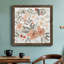 «Peach & Rust Blooms II», toile encadrée de qualité supérieure - prête à être accrochée-1592412527-1592412520