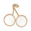 Cherry Novelty Rattan Wall Mirror
