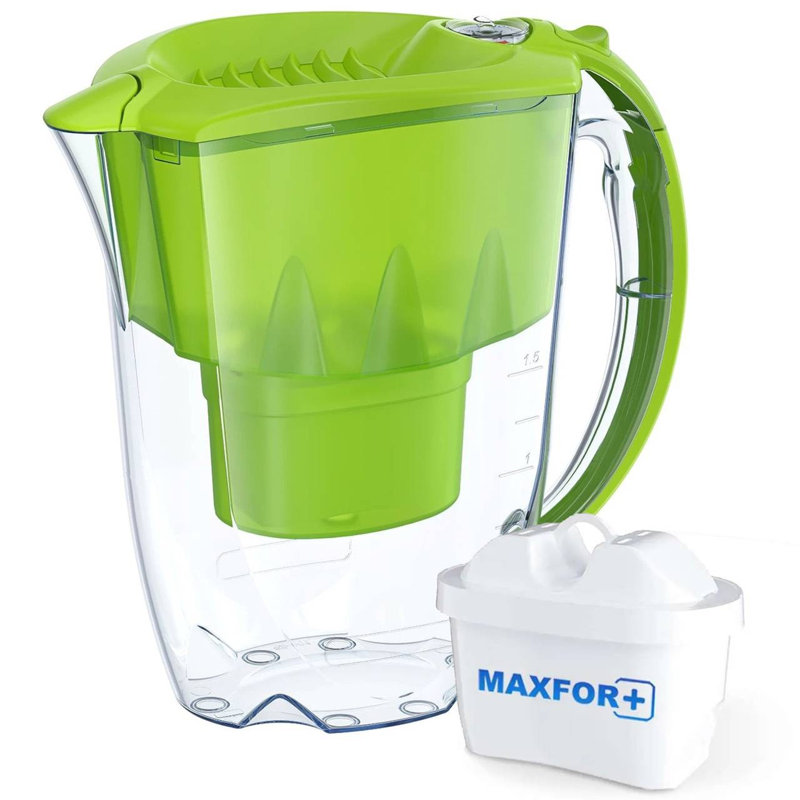 2.8L Amethyst Water Filter Jug Light Green