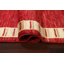 Tapis rouge noué à la main de conception unique 2 pi 9 po x 8 pi 1 po