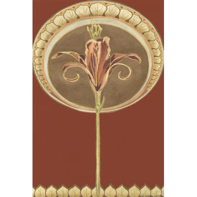Fleur Depice II by June Erica Vess - Wrapped Canvas Painting