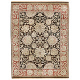 One-of-a-Kind 4' X 5'6" Hand Knotted Area Rug
